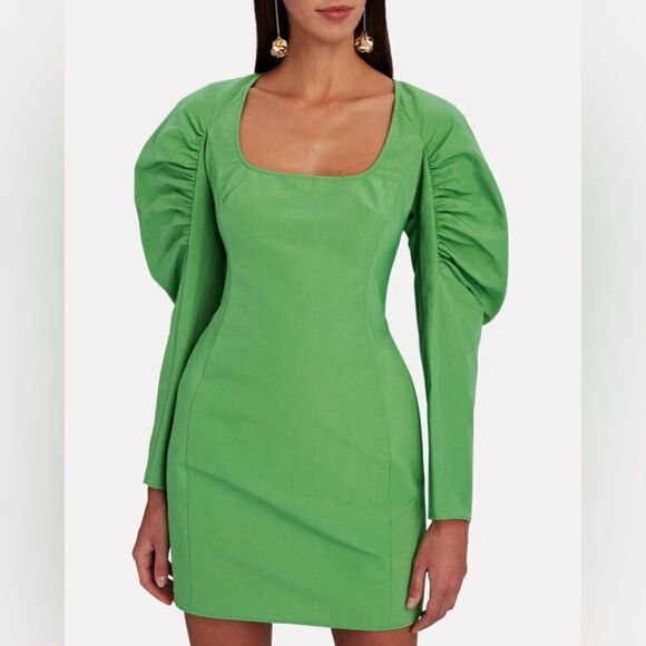 Aknvas Lexi Mini Green Dress Size 8 - Picture 5 of 15